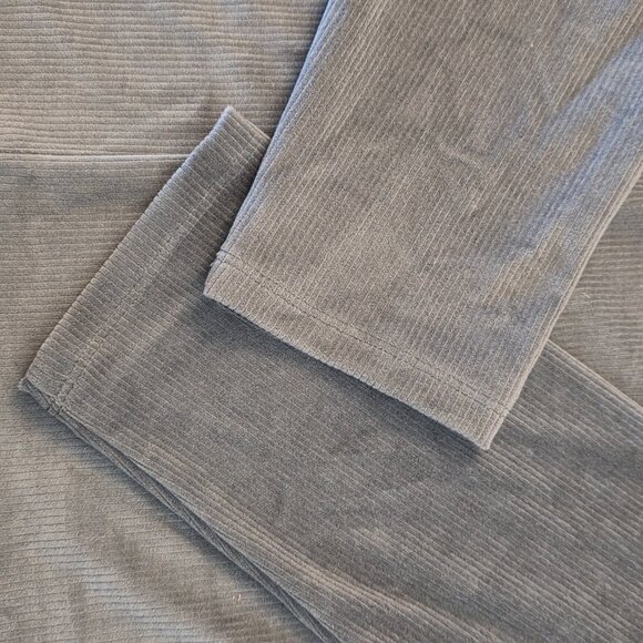 🔴 Liz Claiborne Women's Ribbed Henley Top Key Hole Front Grey X-Large - Picture 7 of 15